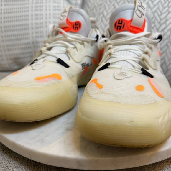 Adidas Harden Vol 5 FUTURENATURAL TOKYO White‎ Solar Red 12 GW5388 Basketball - Picture 6 of 15